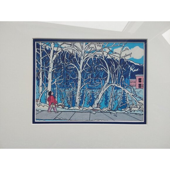 Jim Logan framed print Teachings of my Elders on my Mind | Canadian Metis artist - Picture 1 of 9